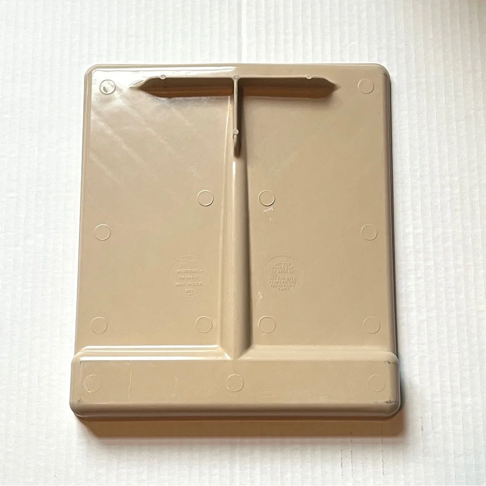 Vintage Retro Anchor Hocking MicroWare Microwave Bacon Browning Tray Made In USA